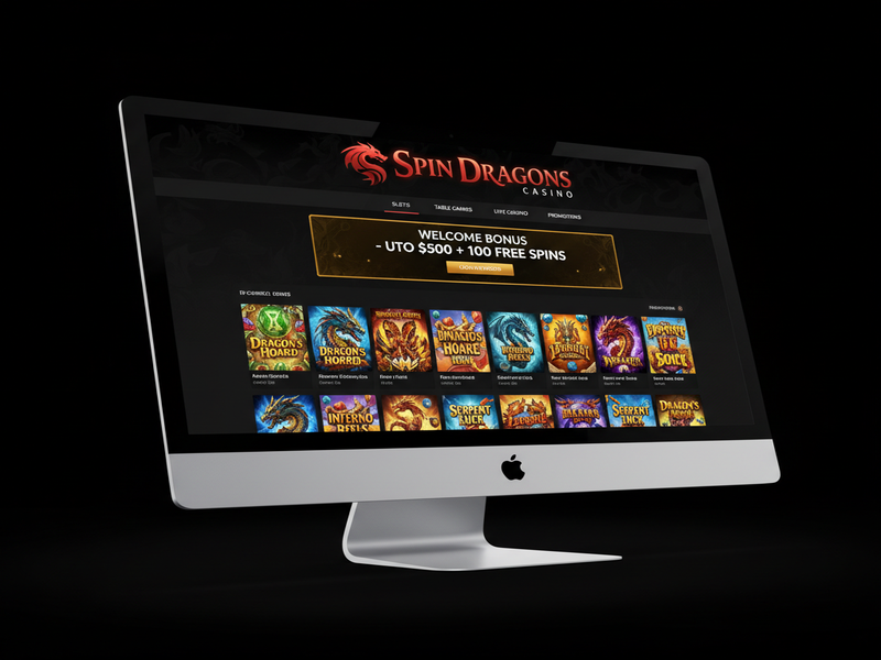 Spin Dragons Casino Casino on Computer