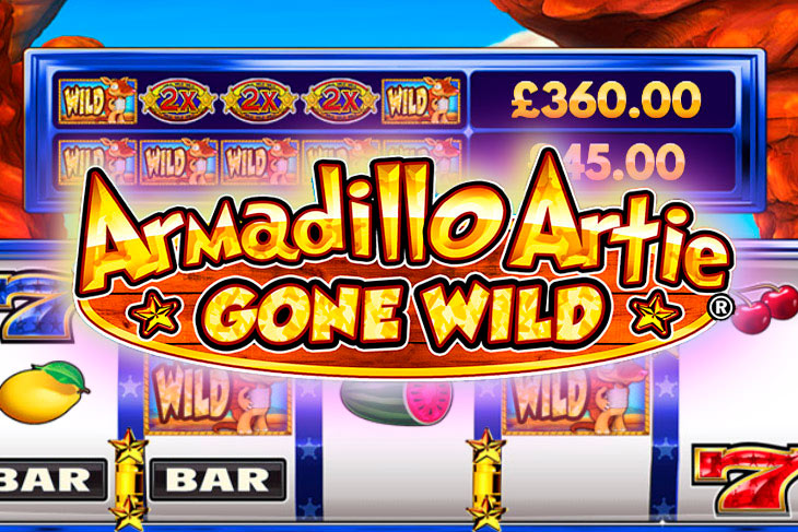 Armadillo Artie Gone Wild - DWG slot at Spin Dragons Casino Casino