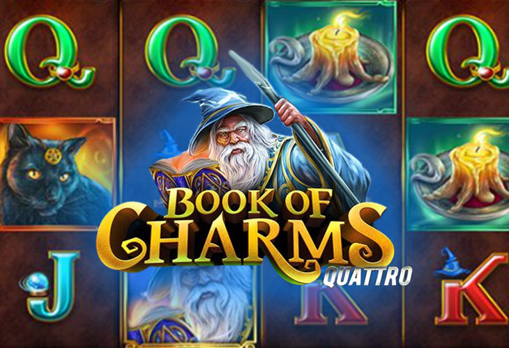 Book of Charms Quattro - Stakelogic slot at Spin Dragons Casino Casino
