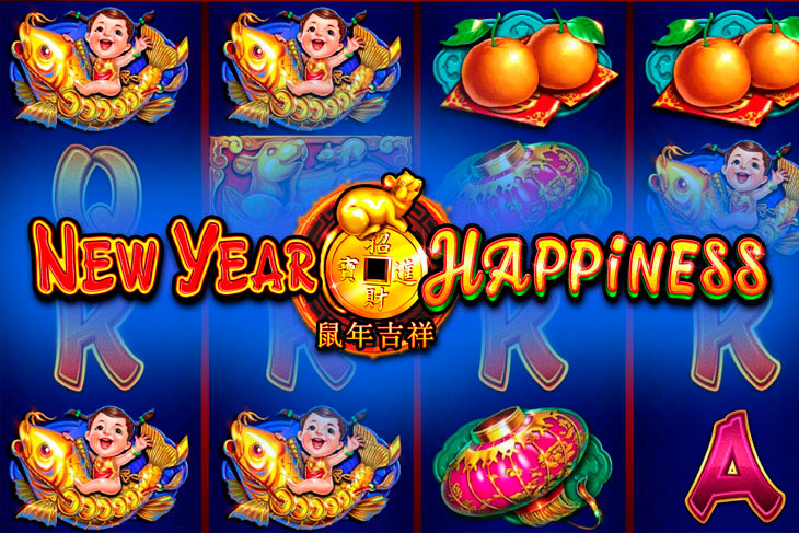 New Year Happiness - Ruby Play slot at Spin Dragons Casino Casino