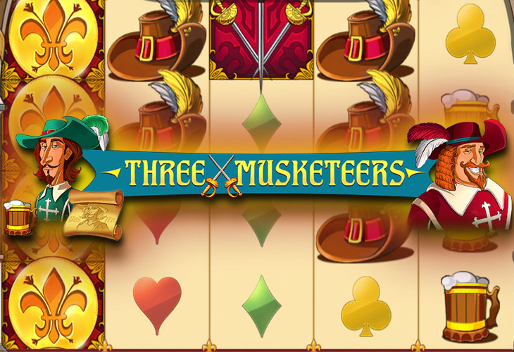 Three Musketeers - Red Tiger Gaming slot at Spin Dragons Casino Casino